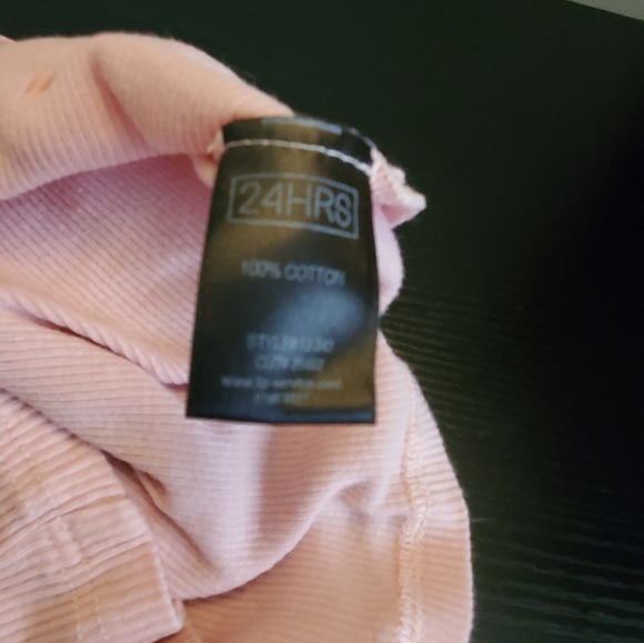 Lip Service 24 Hours Daddy Pink Tank Top with Lace Trim - Picture 3 of 3